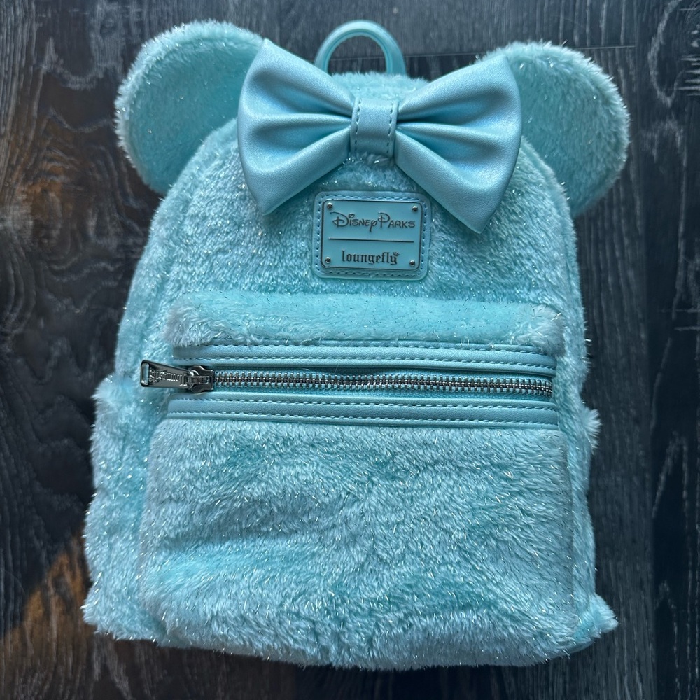 Minnie Mouse Plush Loungefly Mini Backpack